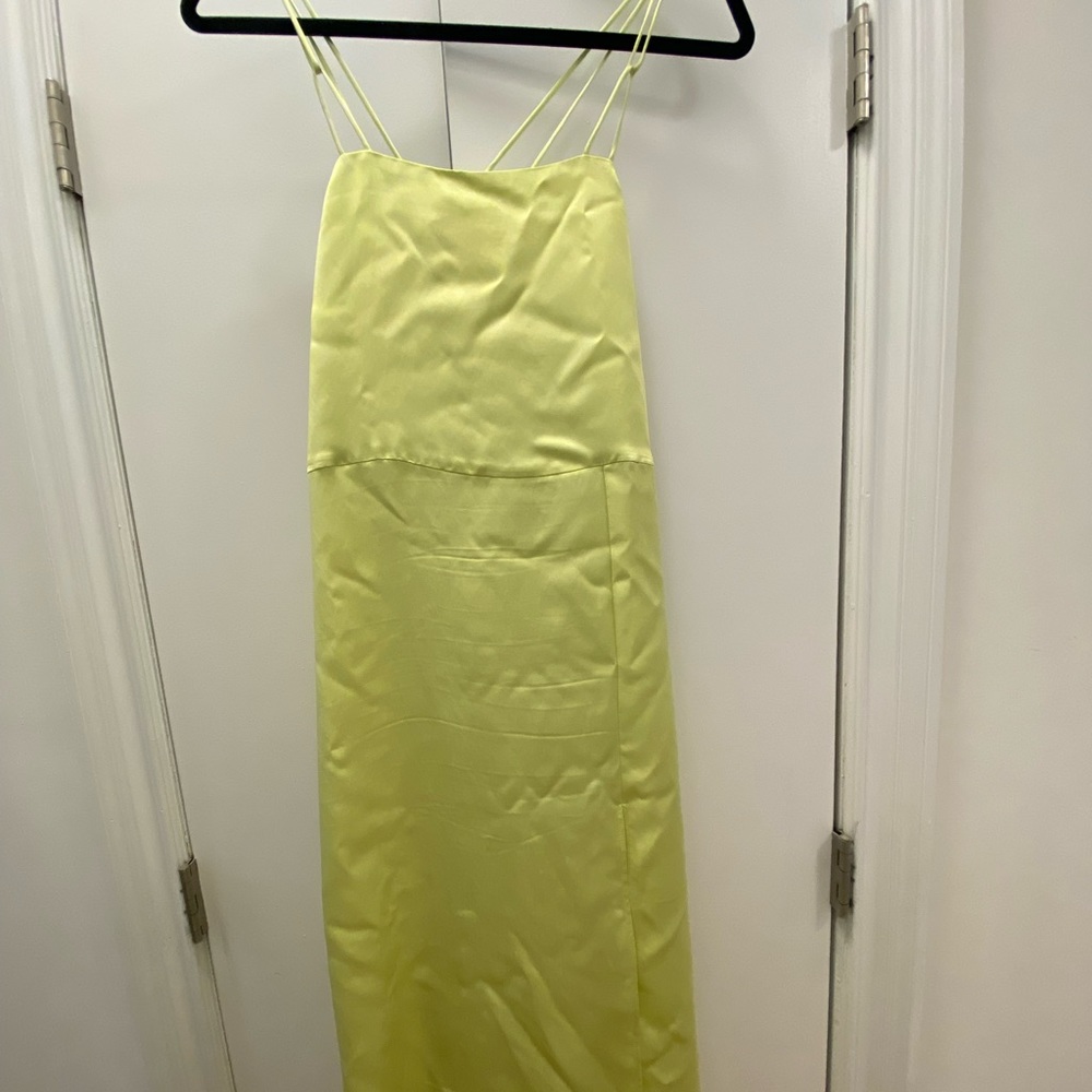 Zara midi dress with slit